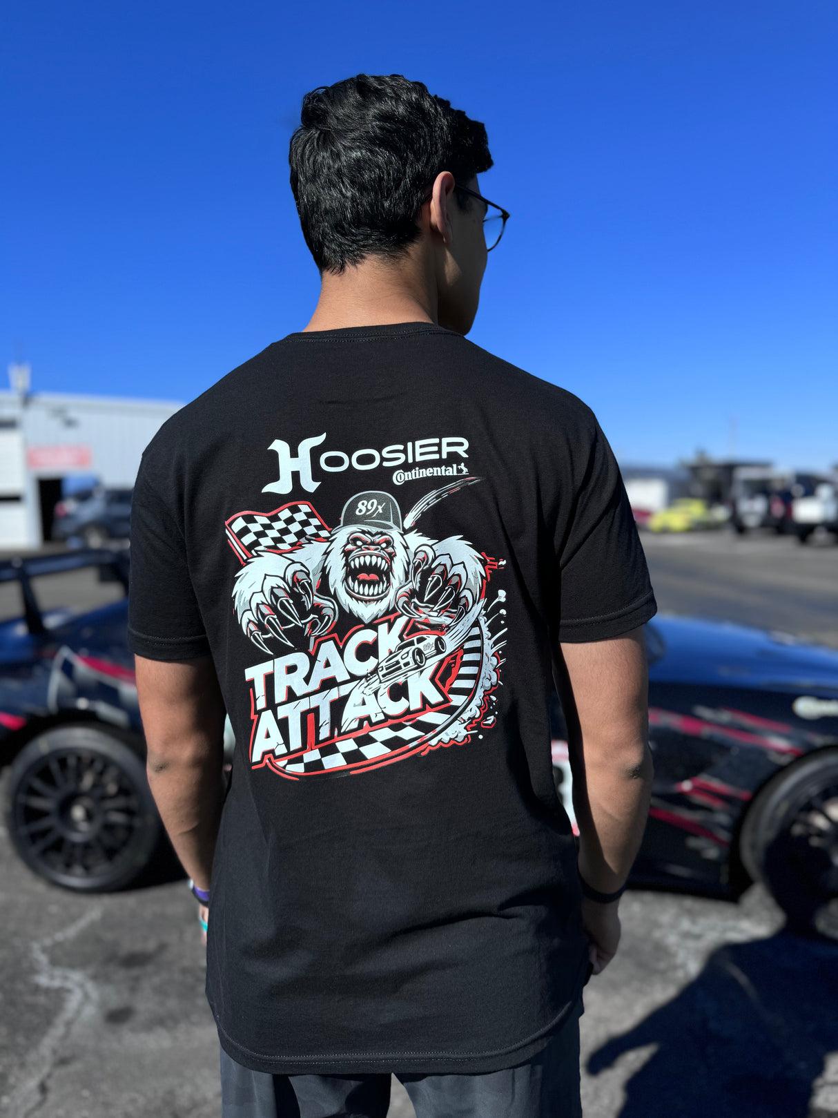 89x - Hoosier Track Attack T-shirt