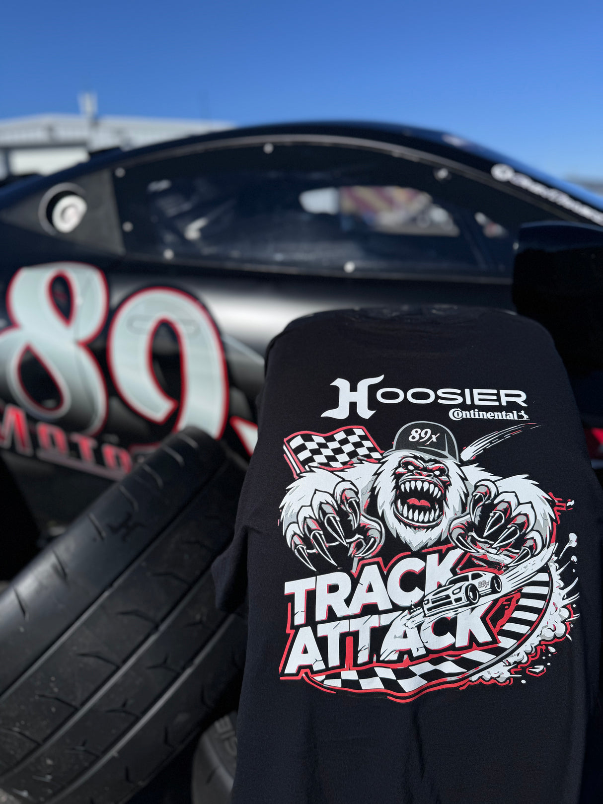 89x - Hoosier Track Attack T-shirt