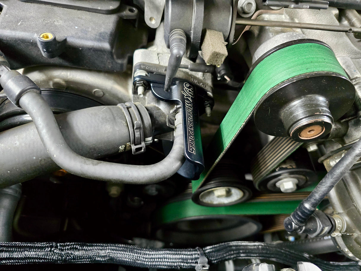 GM LT4/LT5 Billet Thermostat Housing Guard for Corvette, Camaro, Cadillac