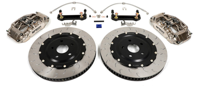 AP Racing by Essex Radi-CAL ENP Competition Brake Kit (Rear 9661/378mm)- Corvette C8 Z06 Z07