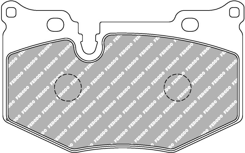 Ferodo DS2500 Brake Pads C8 Z51 Rear