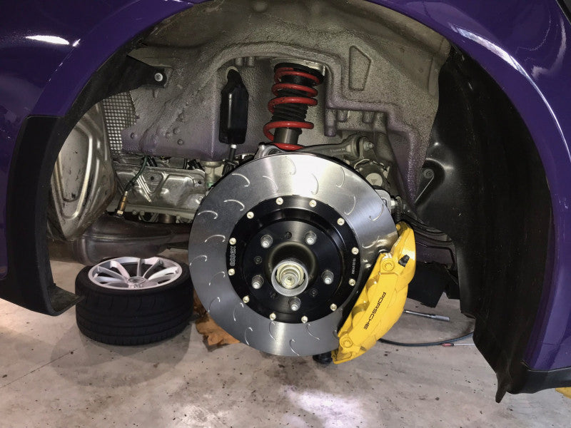 AP Racing by Essex 2-piece Competition J Hook Disc Pair (Rear 390x32mm)- Porsche 991.1, 991.2, 992 GT3, GT3RS PCCB