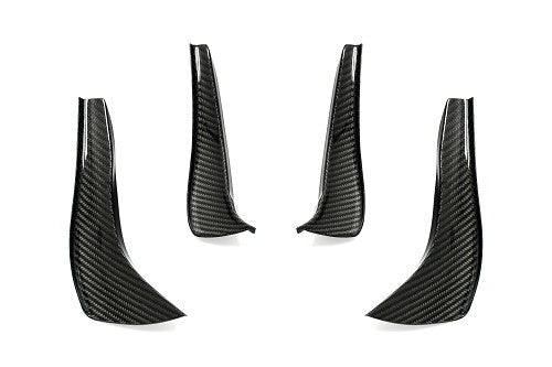 Verus Engineering Carbon Fiber C8 Canards / Dive Planes - Dual Elements