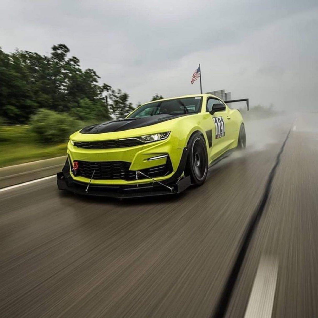 Nine Lives Racing Aluminum Wing Kit Camaro Gen. 6