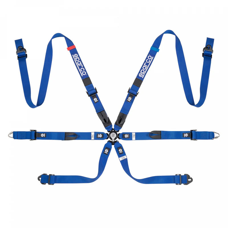 Sparco FIA Prime H-7 6-Point Racing Harness